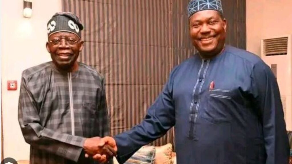 President Bola Tinubu and George Akume