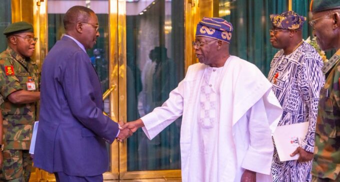 ‘He’s kept his word’ — group commends Tinubu on meeting with security chiefs