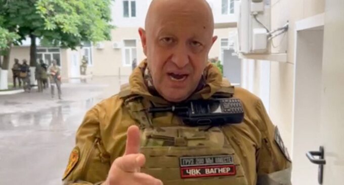 Wagner mercenary group declares war on Russian army, vows to topple military leaders