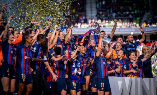 Oshoala wins 2nd Women’s Champions League title with Barcelona