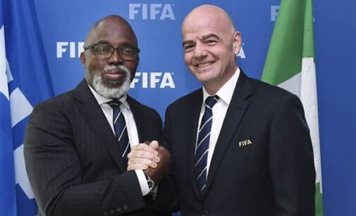 ‘Your contribution to football deserves admiration’ — FIFA boss hails Pinnick over national award