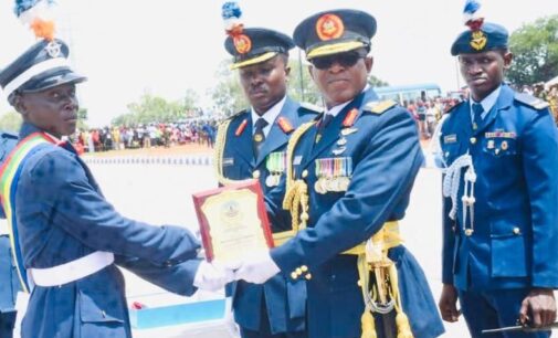 Air Force chief to new recruits: Don’t be used to destabilise Nigeria