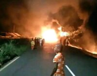 Pregnant woman among ‘eight’ killed in Ondo tanker explosion