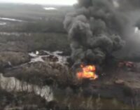 NAF destroys ‘illegal oil refining sites’ in Rivers