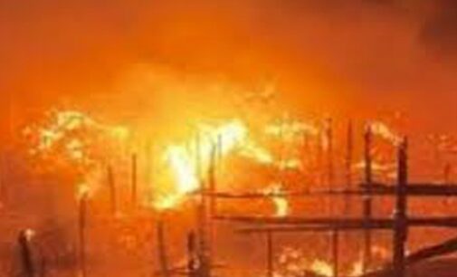 Fire guts section of plank market in Onitsha