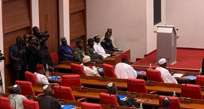 Senate begins screening of service chiefs