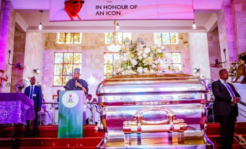 ‘A global banking icon ‘ — Shettima eulogises Subomi Balogun, FCMB founder, at funeral