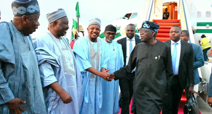 Ganduje and his friends as Tinubu stalkers 
