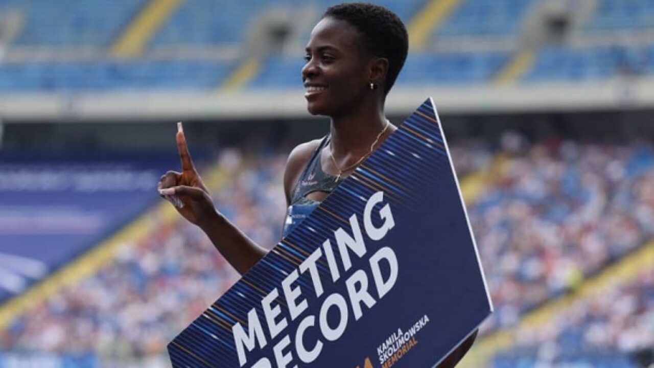 Tobi Amusan Clinches Third Diamond League Trophy In A Row - Plus