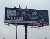‘All eyes on judiciary’: Tinubu didn’t order removal of billboards, says ARCON DG