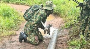 Nigerian army troops raid IPOB camp