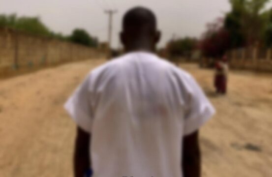 Ayuba Hassan, Fulani Christian based in Kano, agreed to a backshot after an interview. Photo Credit: The ICIR.