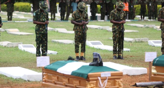 ‘Their death not in vain’ — defence chief vows to avenge soldiers killed in Niger state