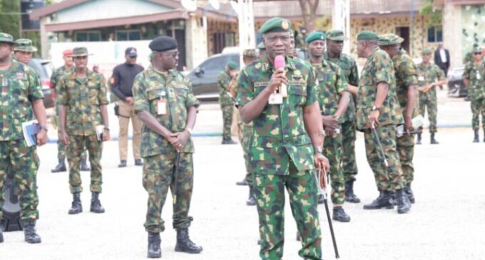 Lagbaja: Army will continue to confront security challenges, meet expectations