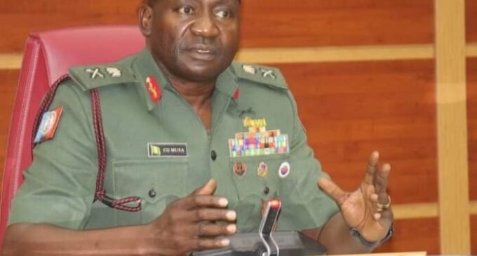 ‘Our job is to protect Nigerians’ — CDS says accidental air strike won’t reoccur