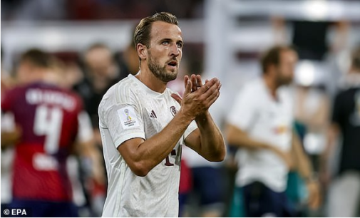 Harry Kane misses out on first trophy as Bayern suffer defeat on debut
