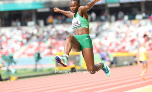 Ese Brume qualifies for long jump final at World Athletics Championships