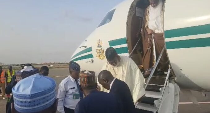 Abdulsalami-led ECOWAS delegation arrives Niger to negotiate with coup leaders