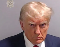 Trump becomes first former US president to have mugshot taken