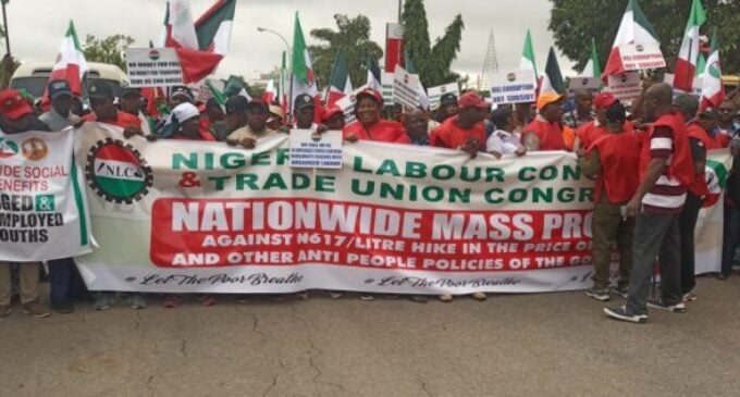 NLC declares two-day nationwide protest over economic hardship