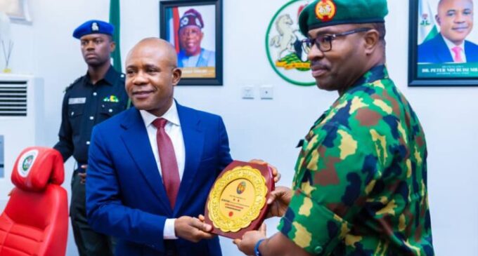 ‘We’ve enjoyed your support’ — Peter Mbah hails army for improved security in Enugu