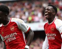 EPL results: Awoniyi gets consolation goal as Forest lose to Arsenal