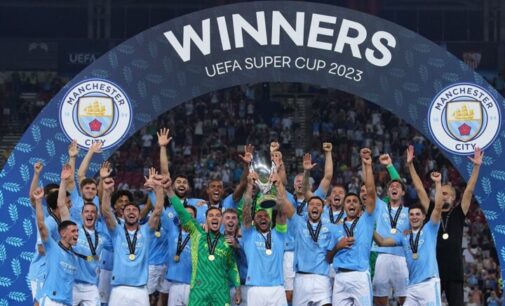 Man City beat Sevilla on penalties to win first Super Cup
