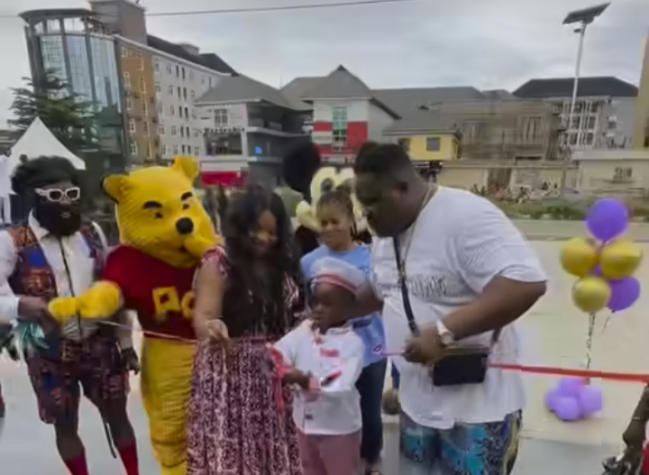 Cubana Chief Priest opens restaurant for 6-year-old son in Imo