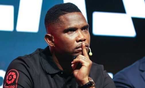 CAF probes Cameroon FA president Eto’o over ‘improper conduct’