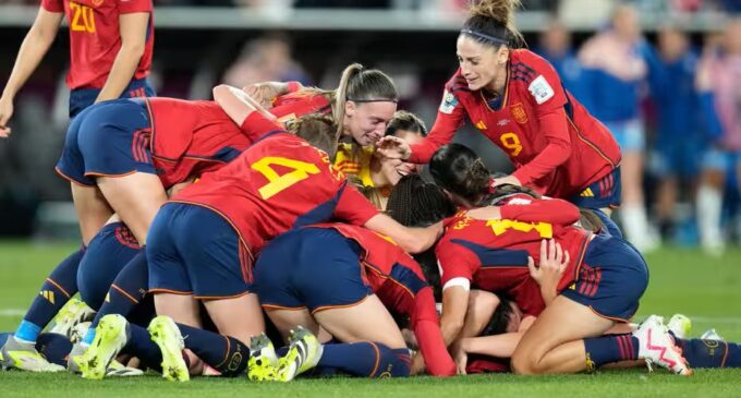 Spain defeat England to win 2023 Women’s World Cup
