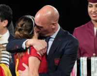 FIFA bans ex-Spanish FA chief for three years over World Cup kiss