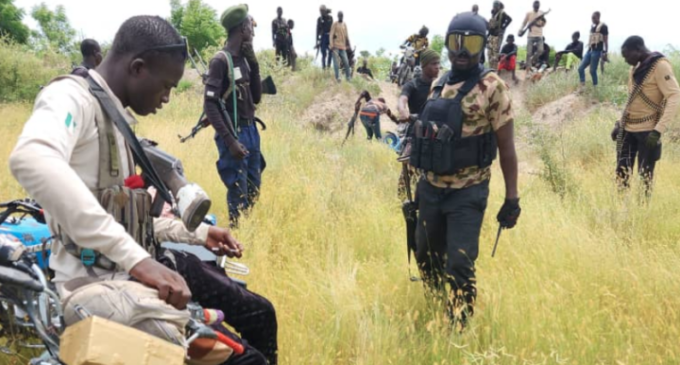 ’11 terrorists’ killed as troops raid hideouts in Borno