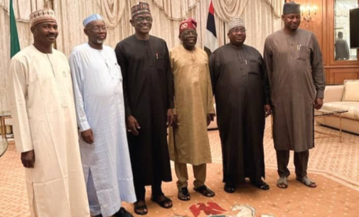 Tinubu meets governors of states sharing borders with Niger Republic
