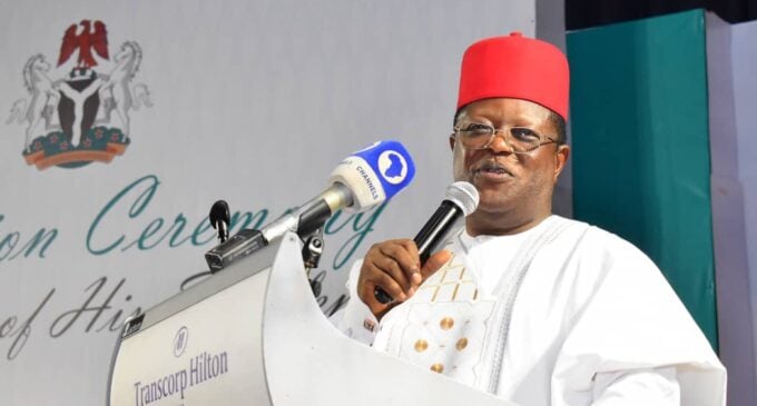 Roads constructed under my supervision will last 50 years, says Umahi