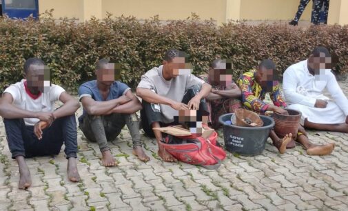 Suspected ritualist: I bathed with human skull to attract customers to my business