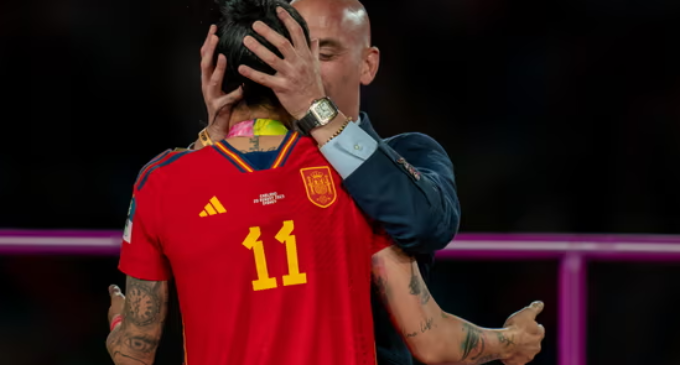WWC final: FIFA probes Spanish FA head Rubiales for kissing player