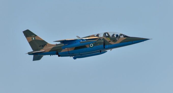 Air strike ‘kills scores of ISWAP fighters’ in Borno