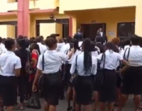 WATCH: UNICAL law students call out faculty dean for ‘sexual harassment’