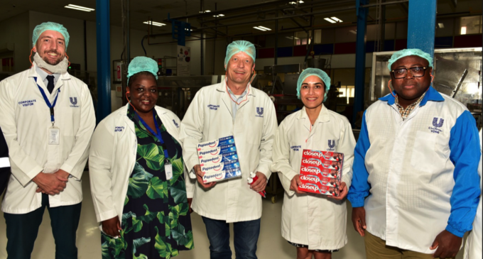 PHOTOS: UK deputy trade commissioner for Africa, Jaya Chorari visits Unilever Nigeria