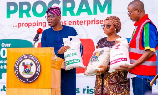 Sanwo-Olu flags off distribution of food palliatives, says 500k households will benefit