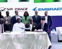 Air Peace seals $300m deal for 10 Embraer Jets, maintenance facility