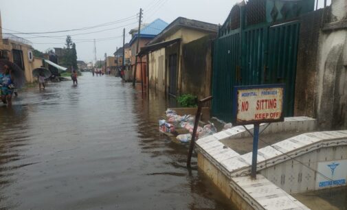 PHOTOS: Houses submerged as flood ravages Lagos communities