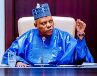 Shettima to NDA: Aspire to produce military hardware for home use, export