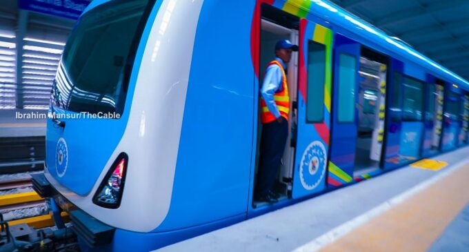 Lagos blue rail commences operation, to convey 175,000 passengers per day