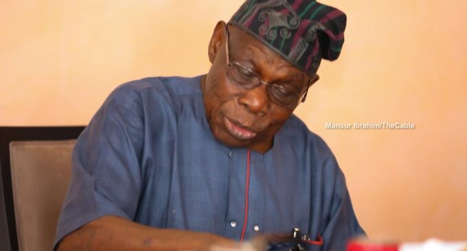Obasanjo: There’ll be less banditry, kidnapping if youths are employed