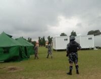 Egbetokun takes delivery of mobile barracks donated by German government