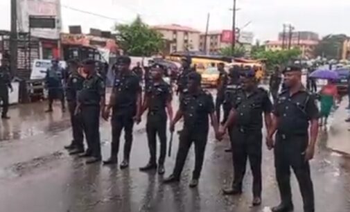 Police deploy officers to UNILAG as students resume fee hike protest