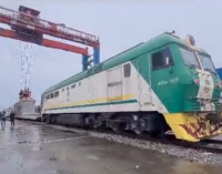 FG flags off freight services on Apapa-Ibadan cargo rail | Lagos-Kano to begin soon