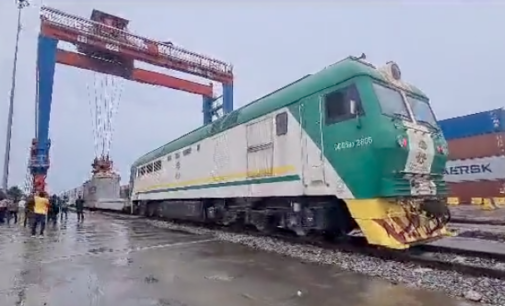 FG flags off freight services on Apapa-Ibadan cargo rail | Lagos-Kano to begin soon