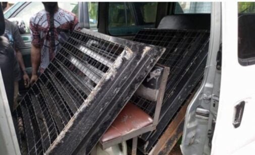 Security operatives arrest two for ‘stealing drainage covers’ in Lagos